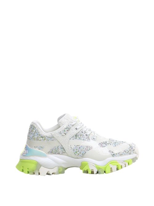 Sneakers Jewel White Lemon in tessuto con strass JOIA PARIS | 2001002LEMON